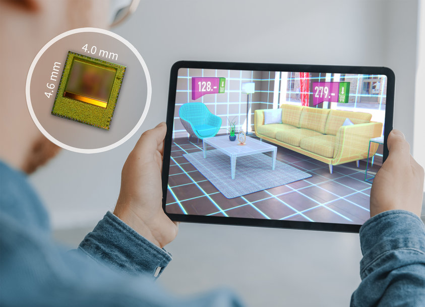 Hochwertige Fotoeffekte und dynamische AR-Erlebnisse: 3D-Sensor von Infineon und pmd bietet branchenweit längste Tiefenmessung
